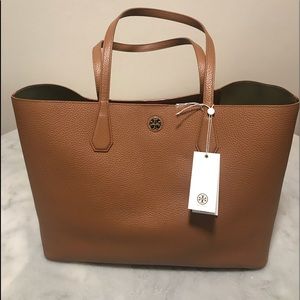TORY BURCH Brody Handbag Bark Brown